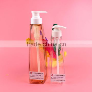 300ml PETG Raise hair cream transparent bottle