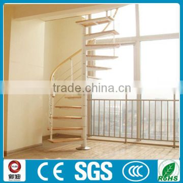 Small indoor SS/spiral carbon steel spiral stairs design-YUDSI