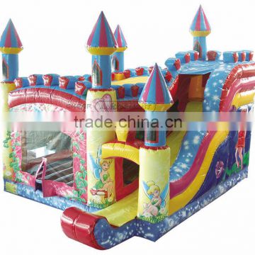 Cheer Amusement spirit theme inflatable combine equipment with Slide                        
                                                Quality Choice