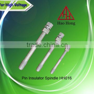 Spindle for porcelain insulators HDG steel pin