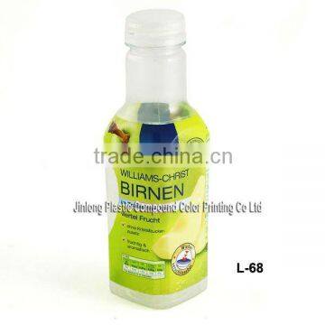 shrink sleeve for juice bottle