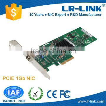 LR-LINK LREC9710PF-LX BCM5708 Chipset PCIe x4 Single LC Port Server Ethernet Adapter Single Mode