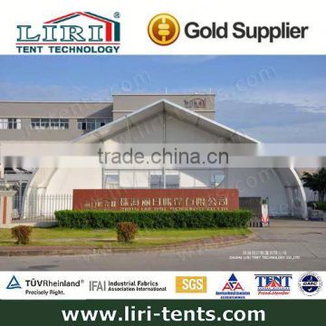 30x60m curve tent for sports for sale curve structure tents