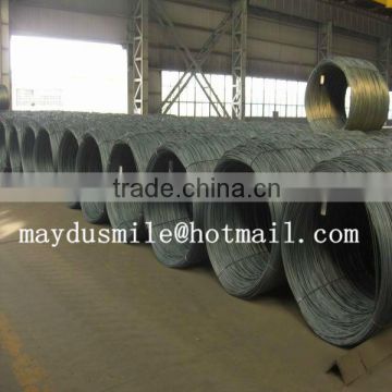 Manufacturer of Hot rolled Low Carbon Steel Ms Wire Rod SAE1008 5.5mm