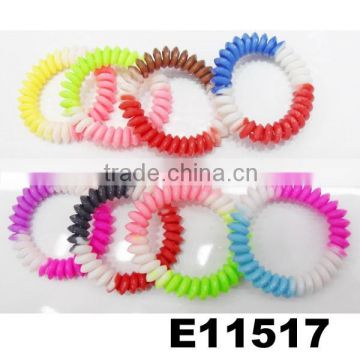 latest beautiful colorful telephone wire hairband designs