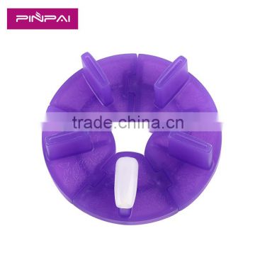 Wholesale knock-down plastic practice shelf for nail tips