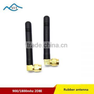 Factory Price 2DB gsm 900MHZ sma antenna right angle