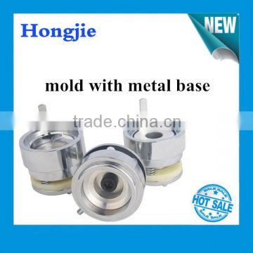 *44mm mould with metal base for button making