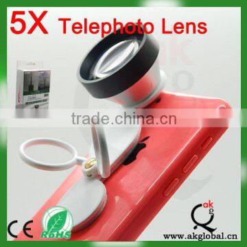 5X hand ring camera telephoto lens for Samsung and all Iphone NEW