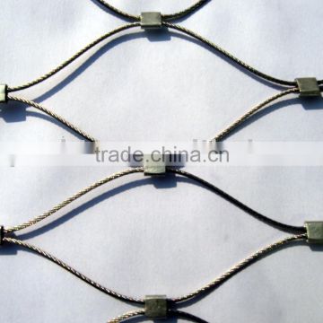 animal enclosure, zoo mesh, rope mesh,stainless steel wire cable mesh