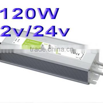 120W 10A led driver constant voltage 12vdc output Waterproof power supply
