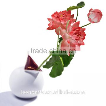 PU latex high quality lotus flower artificial lotus flower from China