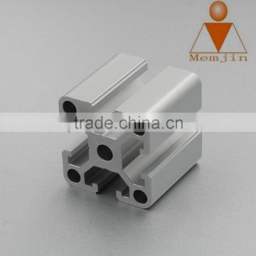 Shanghai factory price per kg !!! CNC aluminium profile T-slot P8 40x40D in large stock