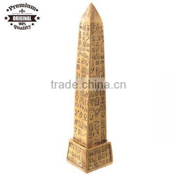resin ancient Egyptian Craft Golden Egyptian Obelisk