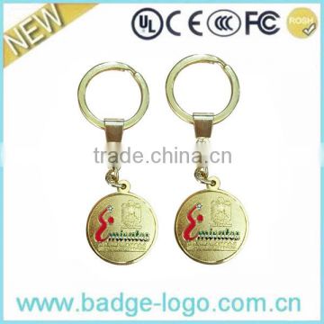 Newest Products Novelty Wholesale Coin Keychain