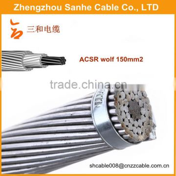 Hot selling overhead bare conductor ACSR cable stranded