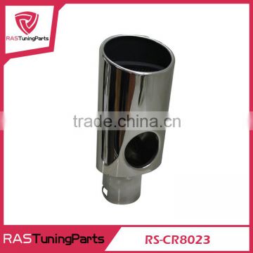 304 Stainless Steel Exhaust Muffler Tip Stainless Steel Pipe For 2009-2011 Focu 8023