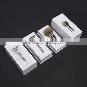 Luxury custom printed razor box / brush packaging box