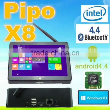 2016 Original PIPO X8 7 inch Mini PC Intel X86 Quad Core 2GB RAM 32GB ROM Win8 Android Dual OS pipo x8 mini pc set top box