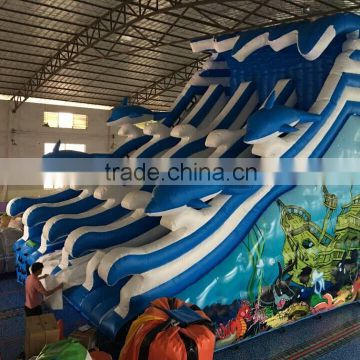 TOP selling water slide mat,new banzai water slides,inflatable water slides for sale