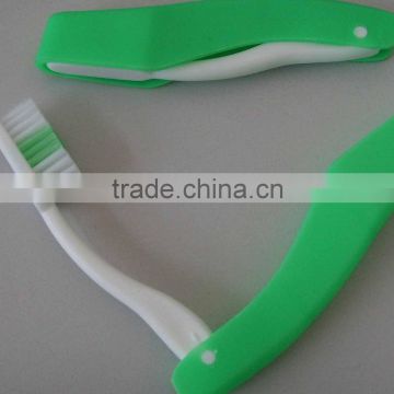 top grade cheap hotel travel disposable foldable toothbrsh