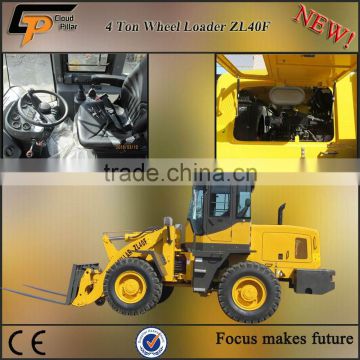 manufacture good quality wheel loader with attachments and spare parts