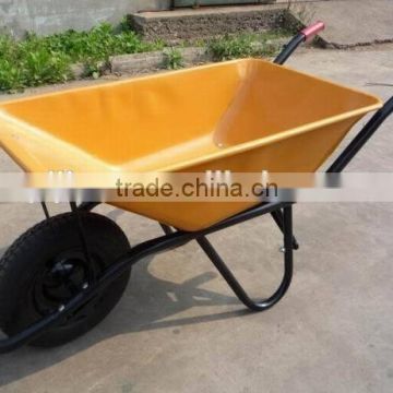 carrying yellow color wheelbarrow wb6401 65L for spain