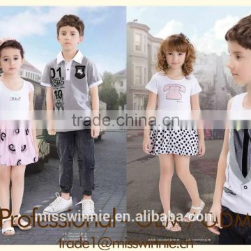 boutique childrens clothes sets high quality kids summer wear designer children clothes kids