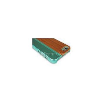 Gennuine Wood and Aluminum iPhone 5S and iPhone 5 Wooden Back Cover Shockproof