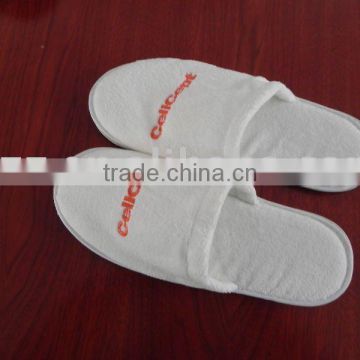 100% cotton velvet hotel slipper