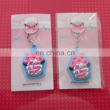 Eco-friendly craft -sexy 3D soft pvc key chain for business promotion gifts