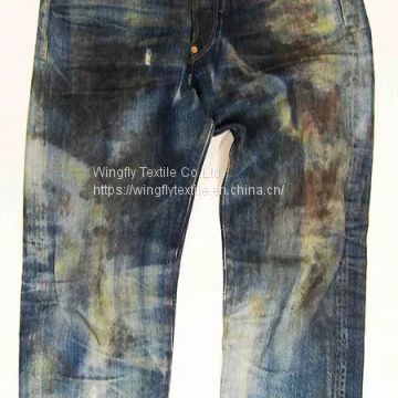 Vintage Relaxed Fit Selvedge Jeans High Quality Mens Selvedge Jeans Sale P007