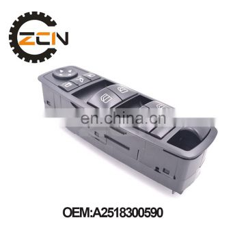 Master Power Window Switch OEM A2518300590 For ML350 W251 X164 GL450 R350 R280