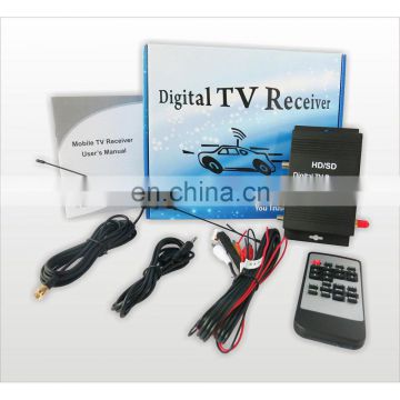 Car digital tv receiver HD/SD TV box DVB-T2 box