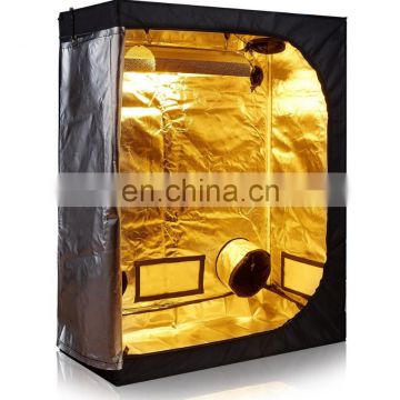 600D Mylar Reflective Grow Tent 120x120x200 for Indoor Hydroponic Growing System