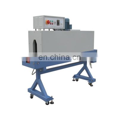 BS-1230 Hualian Conveyor Labeling Capping Cup Bottle Label Tunnel Shrink Wrapping Machine