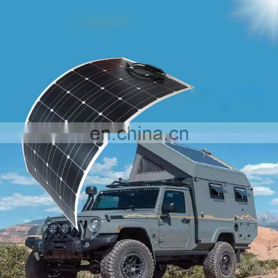 mono 100W 12v paneles solares fotovoltaicos high efficiency power bipv flexible solar panels