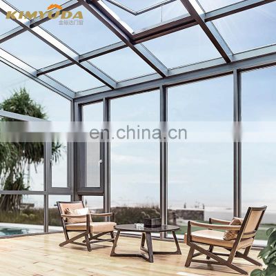 Foshan Manufacturer Hot Sale Laminated Tempered Glass House Sunroom Conservatory Prices
