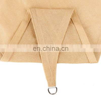 HDPE Sun shade sail shade cloth shading net for garden patio canopy awnings car parking swimming poor triangle rectangle square