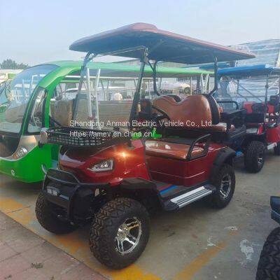 2-row 4-seat golf cart off-road electric hunting vehicle