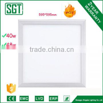 new square 600*600 LED panel smd2835 with 2 years warranty