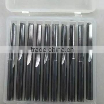 CNC solid carbide 2 flute straight milling cutter