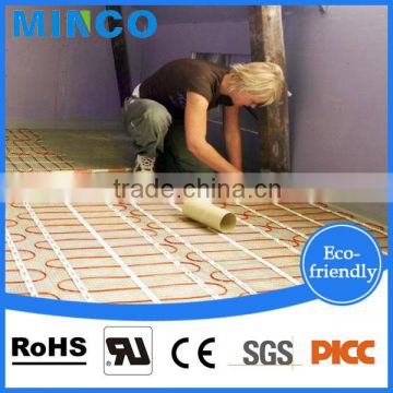 Floor Bathroom System Carbon Electric Single Conductor Floor Heating Mat White                        
                                                Quality Choice
