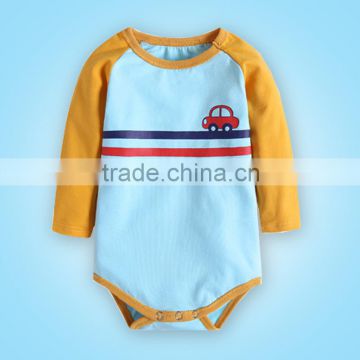 Baby Body 100% Cotton Cute little car Baby Boy Clothes baby bodysuit
