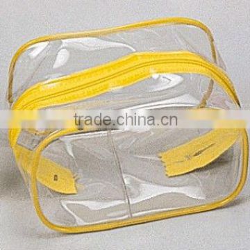 plastic transparent pvc cosmetics bag