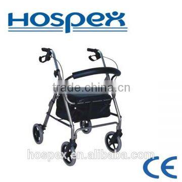 High quality Aluminium rollator with seat rollator walker