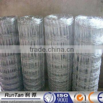 ISO9001 anping hot dipped galvanized hinge joint field fence,field fence wire,wildlife fence