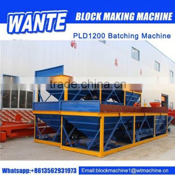 PLD1200 concrete batching plant concrete machine for sale
