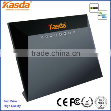 Kasda KA300 802.11N 4 10/100 Mbps ethernet port 300m wifi 2.4 routers with QOS, WPS, IPV4/IPV6