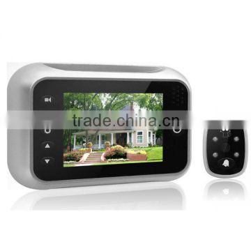 newest fashion Door Eye Camera with 3.5 inch touch screen,night vision,video recording                        
                                                Quality Choice